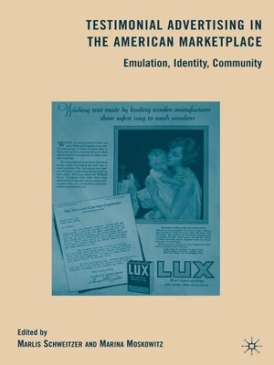cover image of Testimonial Advertising in the American Marketplace
